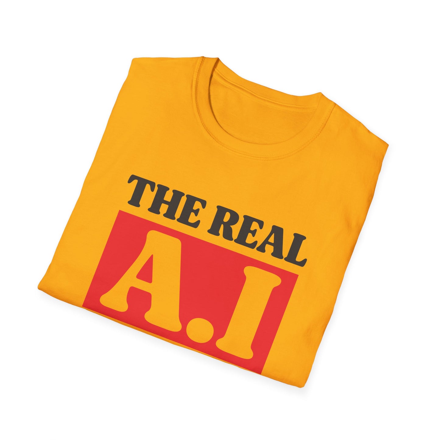 The Real A.I. Unisex T-Shirt | Ancient Intelligence Tee (Extended Sizes)