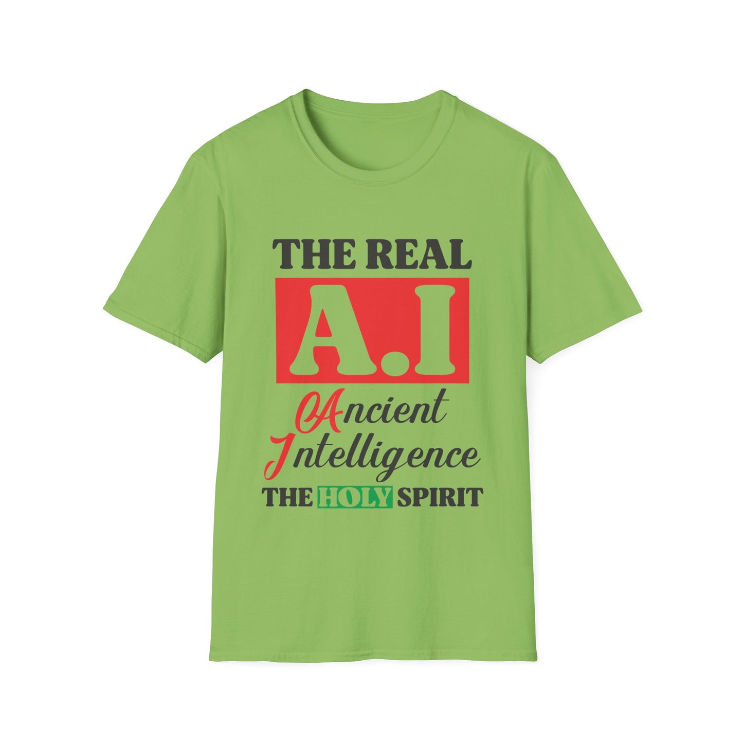 The Real A.I. Unisex T-Shirt | Ancient Intelligence Tee (Extended Sizes)