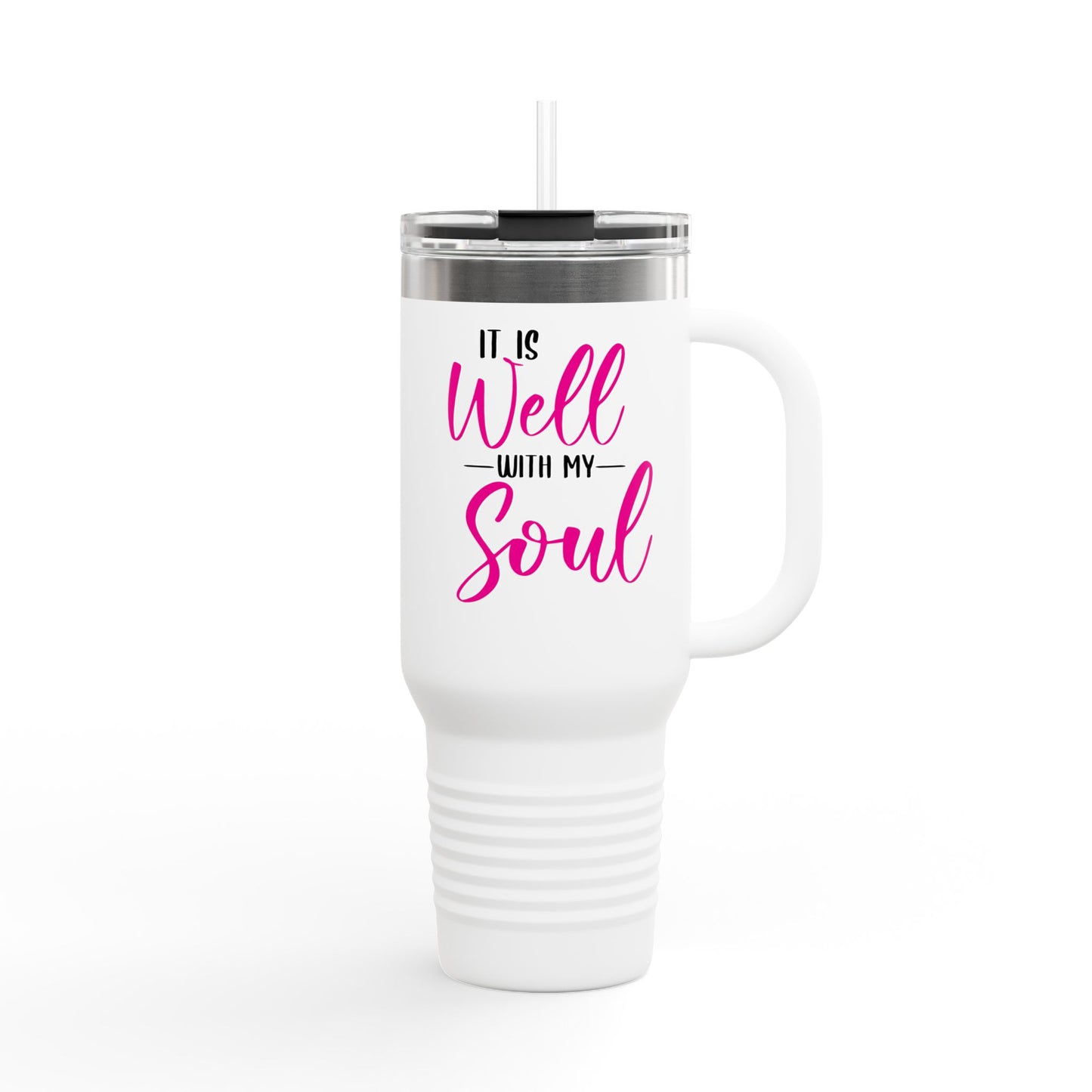 "It Is Well" Insulated Travel Mug, 40oz