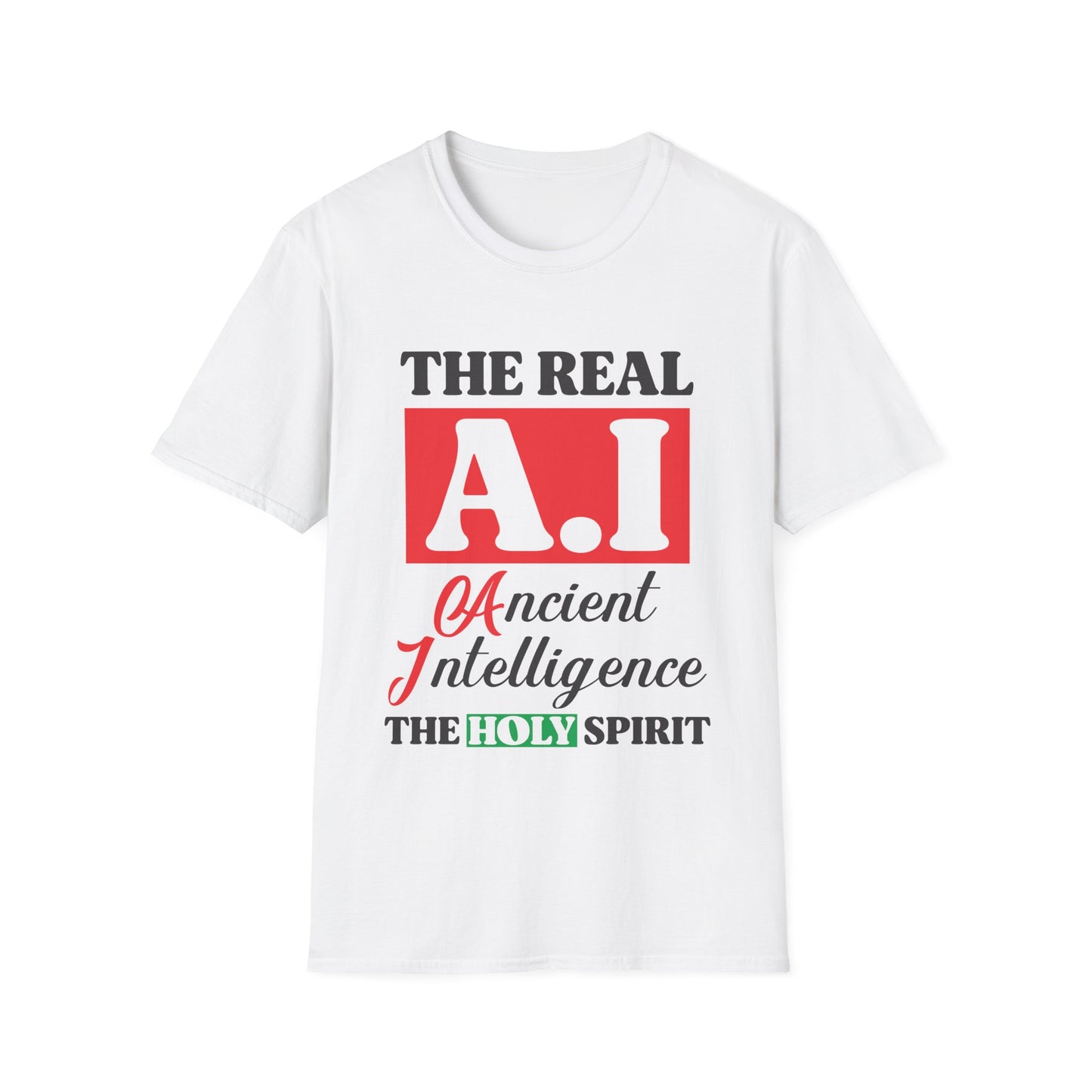 The Real A.I. Unisex T-Shirt | Ancient Intelligence Tee (Extended Sizes)