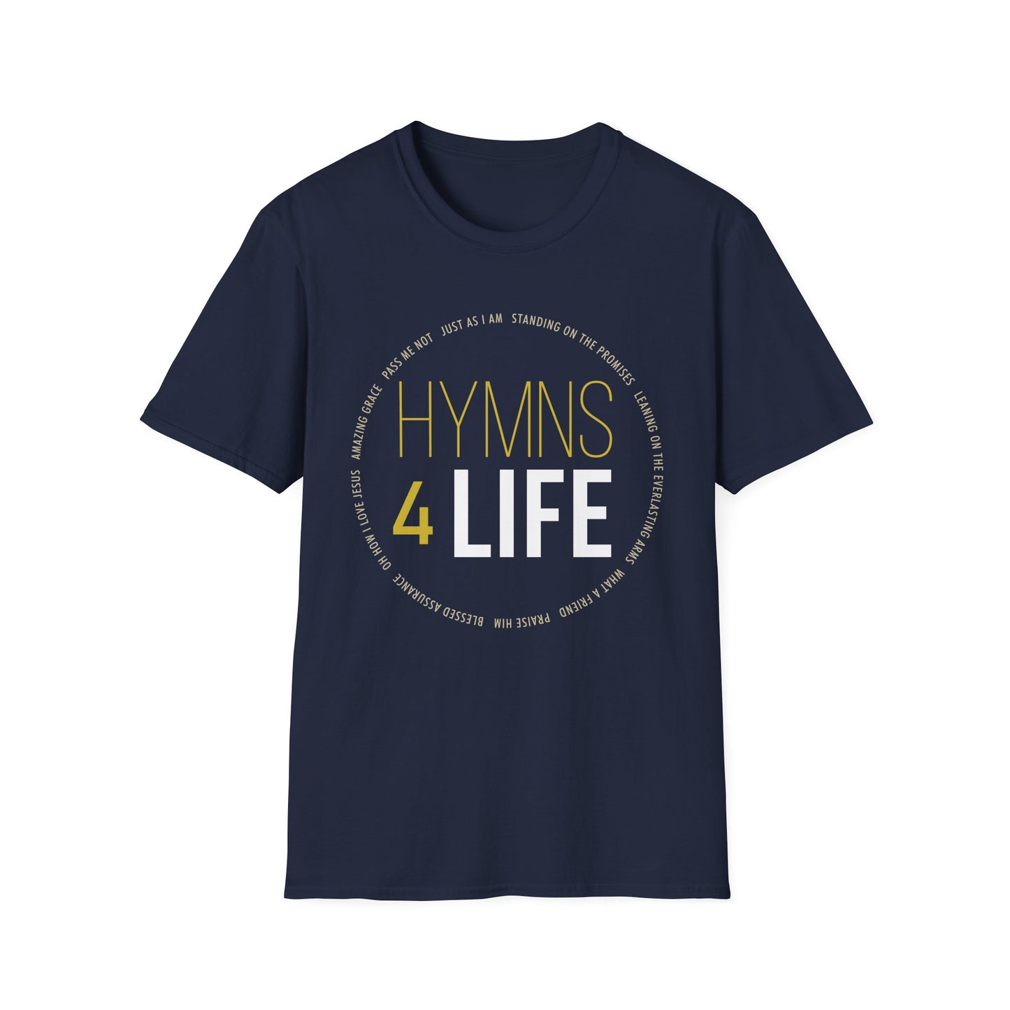 Hymns 4 Life Unisex Softstyle T-Shirt –(Extended Sizes)