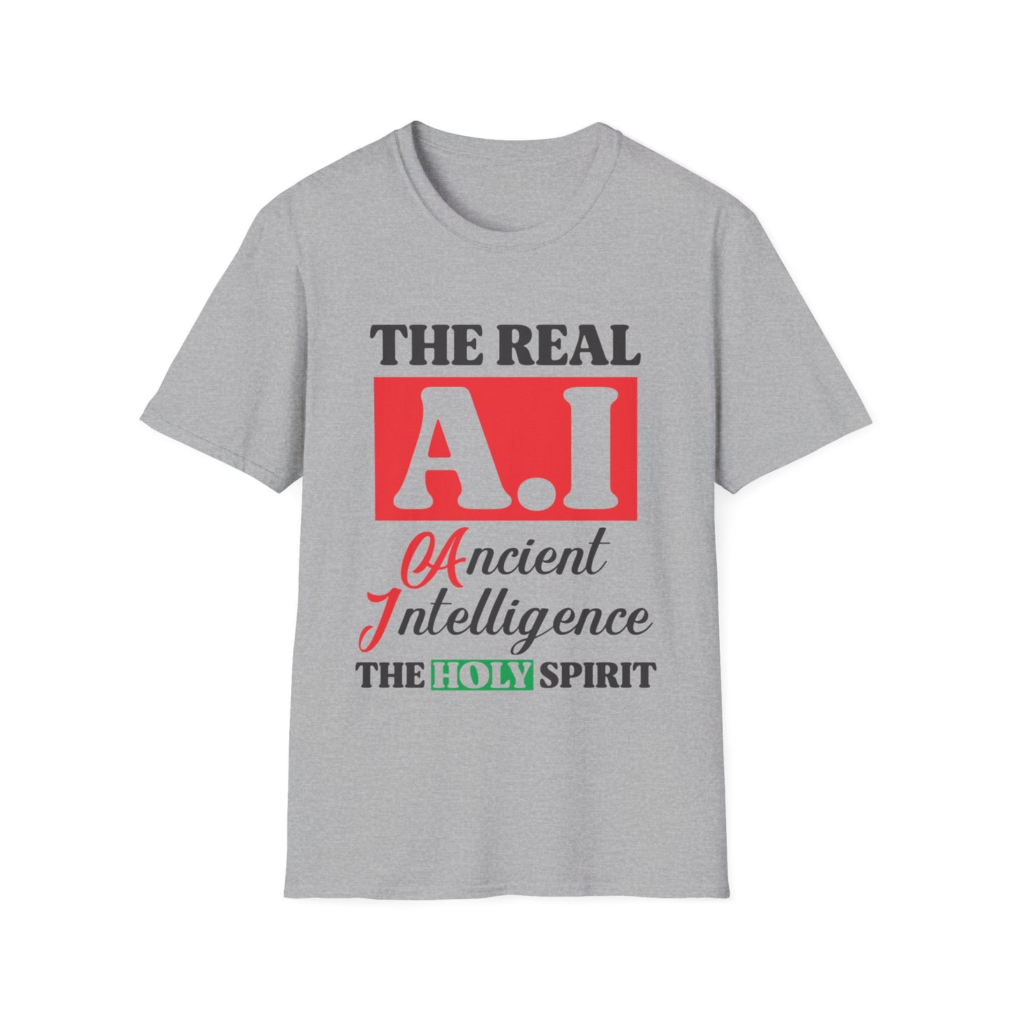 The Real A.I. Unisex T-Shirt | Ancient Intelligence Tee (Extended Sizes)
