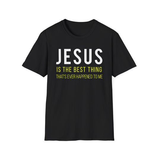 Unisex Christian T-Shirt - "Jesus Is The Best Thing" Inspirational Tee,(Extended Sizes)