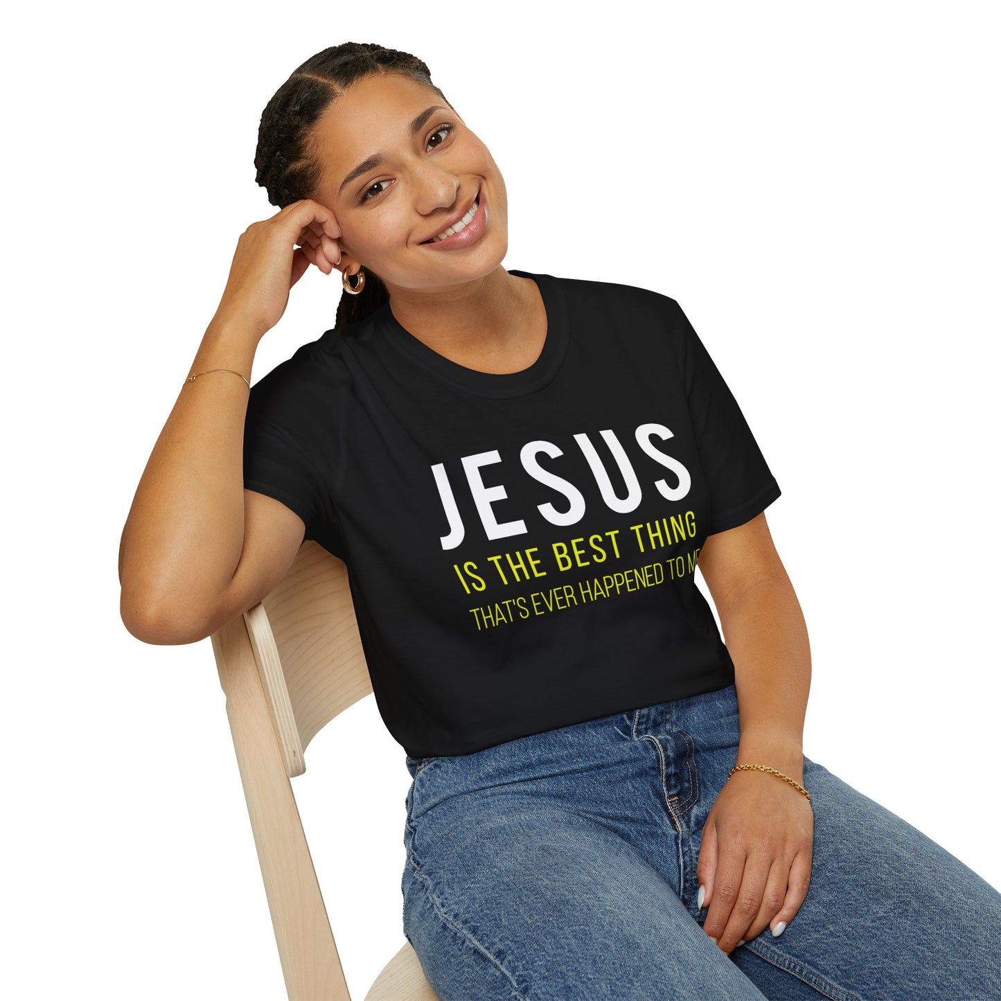 Unisex Christian T-Shirt - "Jesus Is The Best Thing" Inspirational Tee,(Extended Sizes)