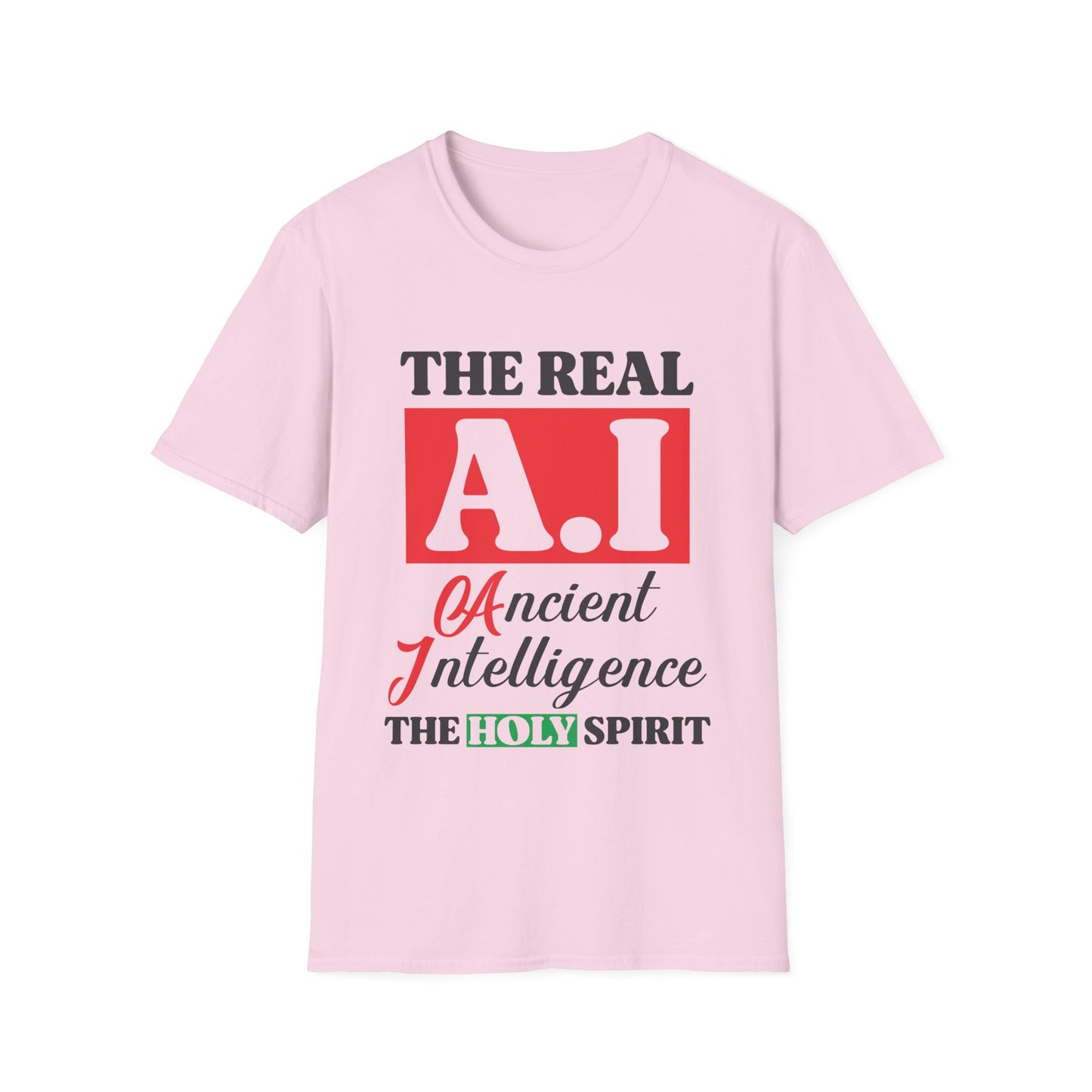 The Real A.I. Unisex T-Shirt | Ancient Intelligence Tee (Extended Sizes)