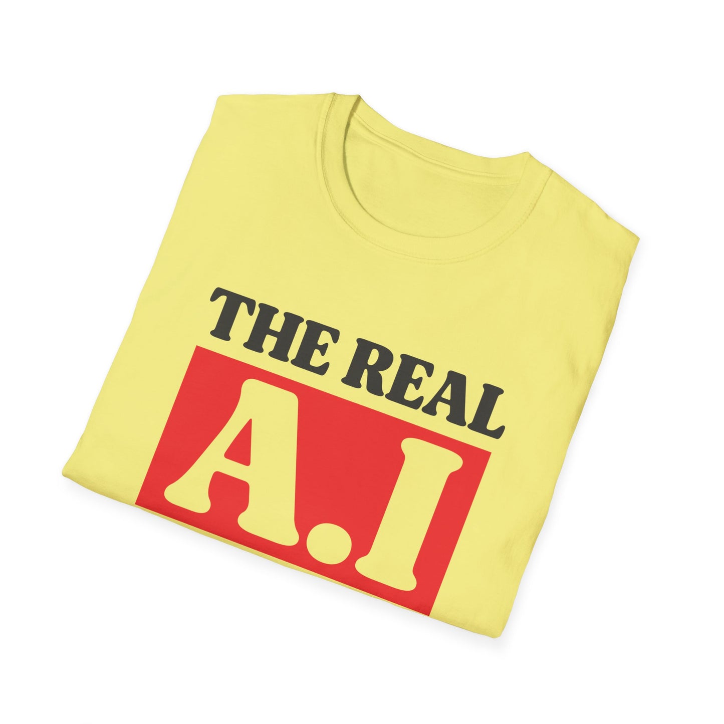 The Real A.I. Unisex T-Shirt | Ancient Intelligence Tee (Extended Sizes)