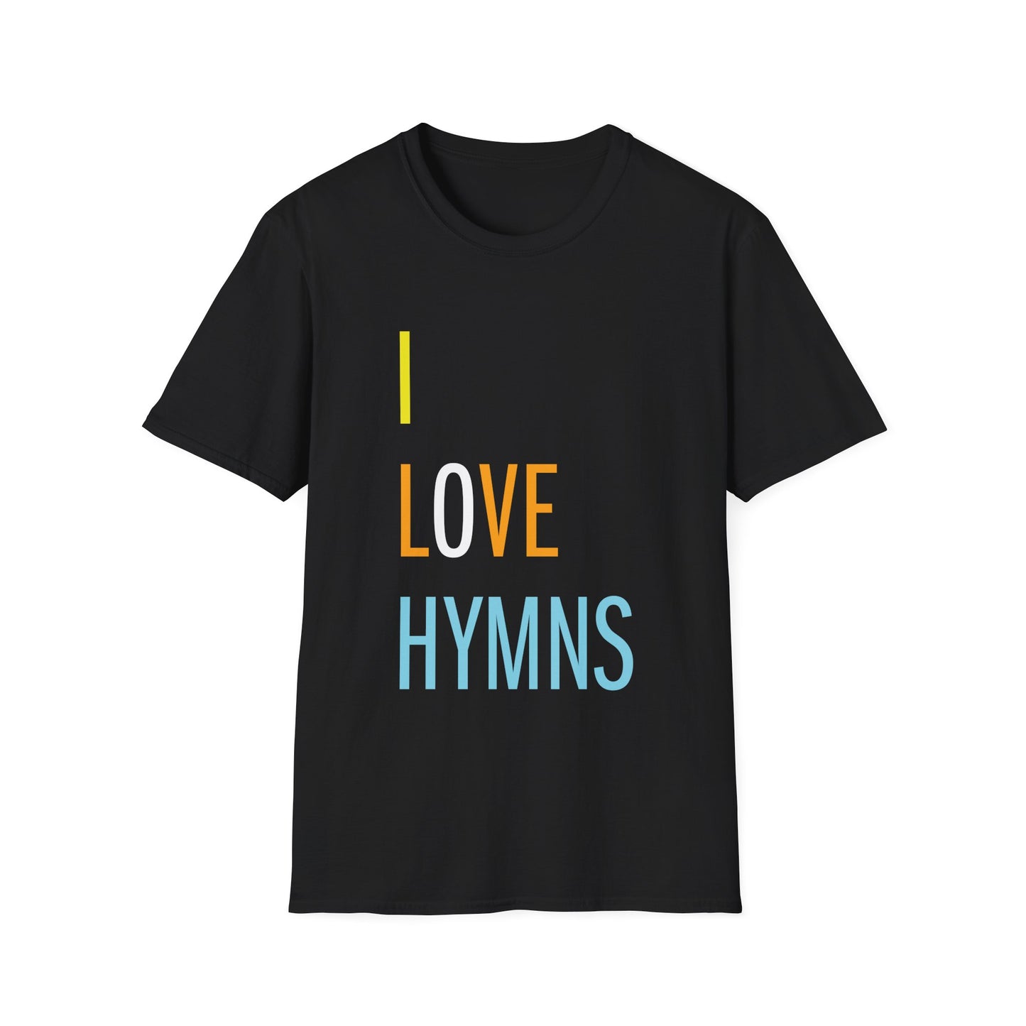 I Love Hymns Unisex Softstyle T-Shirt -(Extended Sizes)