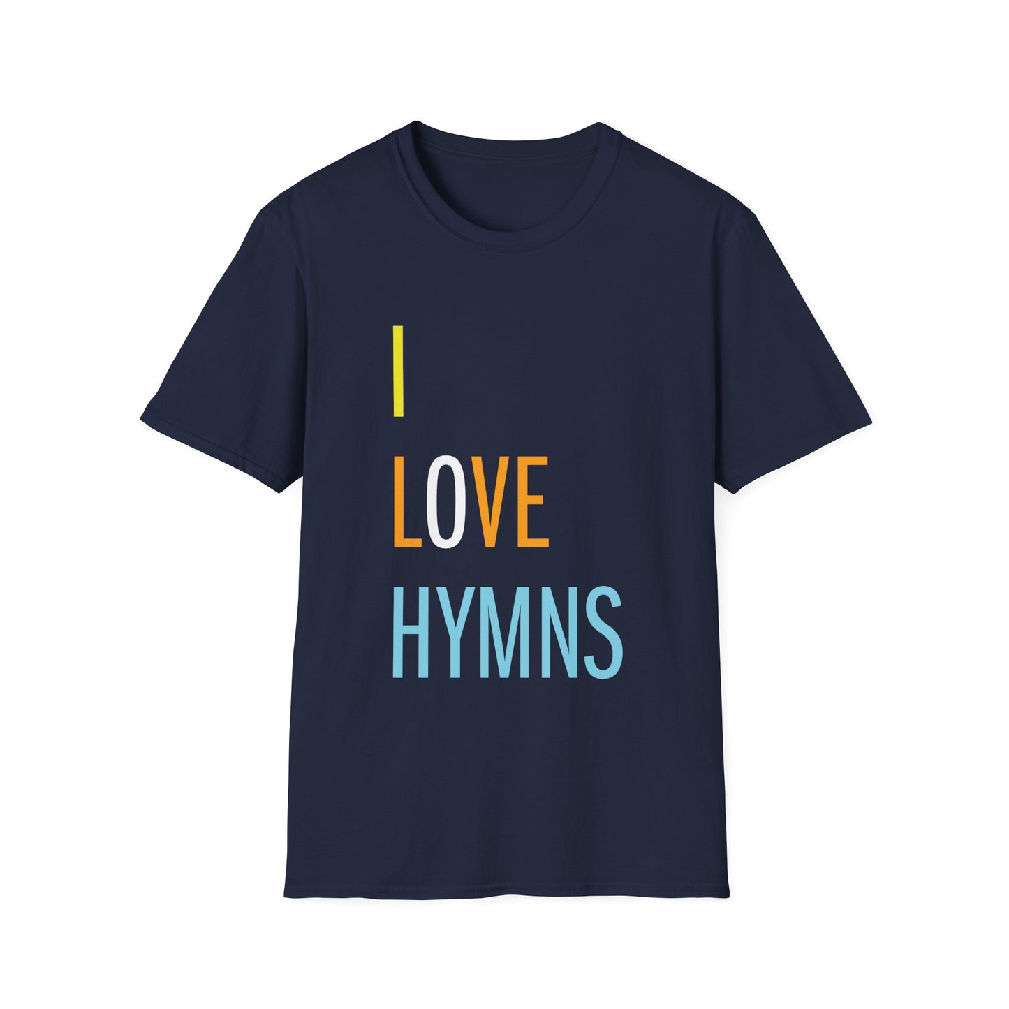 I Love Hymns Unisex Softstyle T-Shirt -(Extended Sizes)