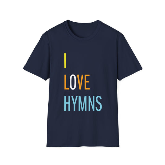 I Love Hymns Unisex Softstyle T-Shirt -(Extended Sizes)
