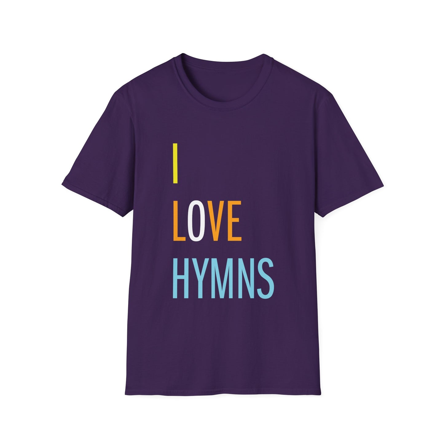 I Love Hymns Unisex Softstyle T-Shirt -(Extended Sizes)