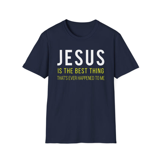 Unisex Christian T-Shirt - "Jesus Is The Best Thing" Inspirational Tee,(Extended Sizes)