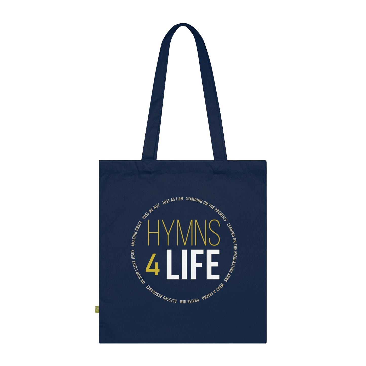 Faith-Inspired Organic Cotton Tote Bag -Hymns For Life, Reusable Shopper, Gift for Believers, Church Events, [...]