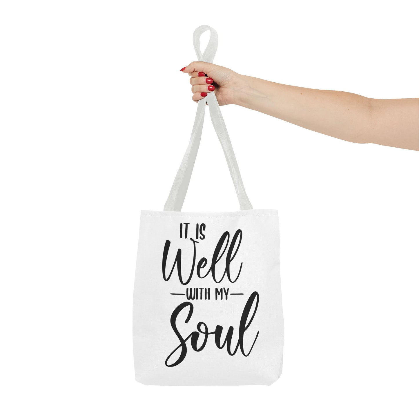 "It Is Well With My Soul" Tote Bag Reusable Shopping Bag, Eco-Friendly Gift, Christain Gift, Daily Use Bag, [...]