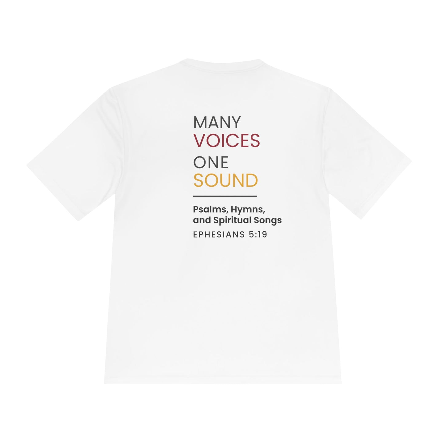MSRC 4th Anniversary Choir Commemorate T-Shirt - Many Voices On