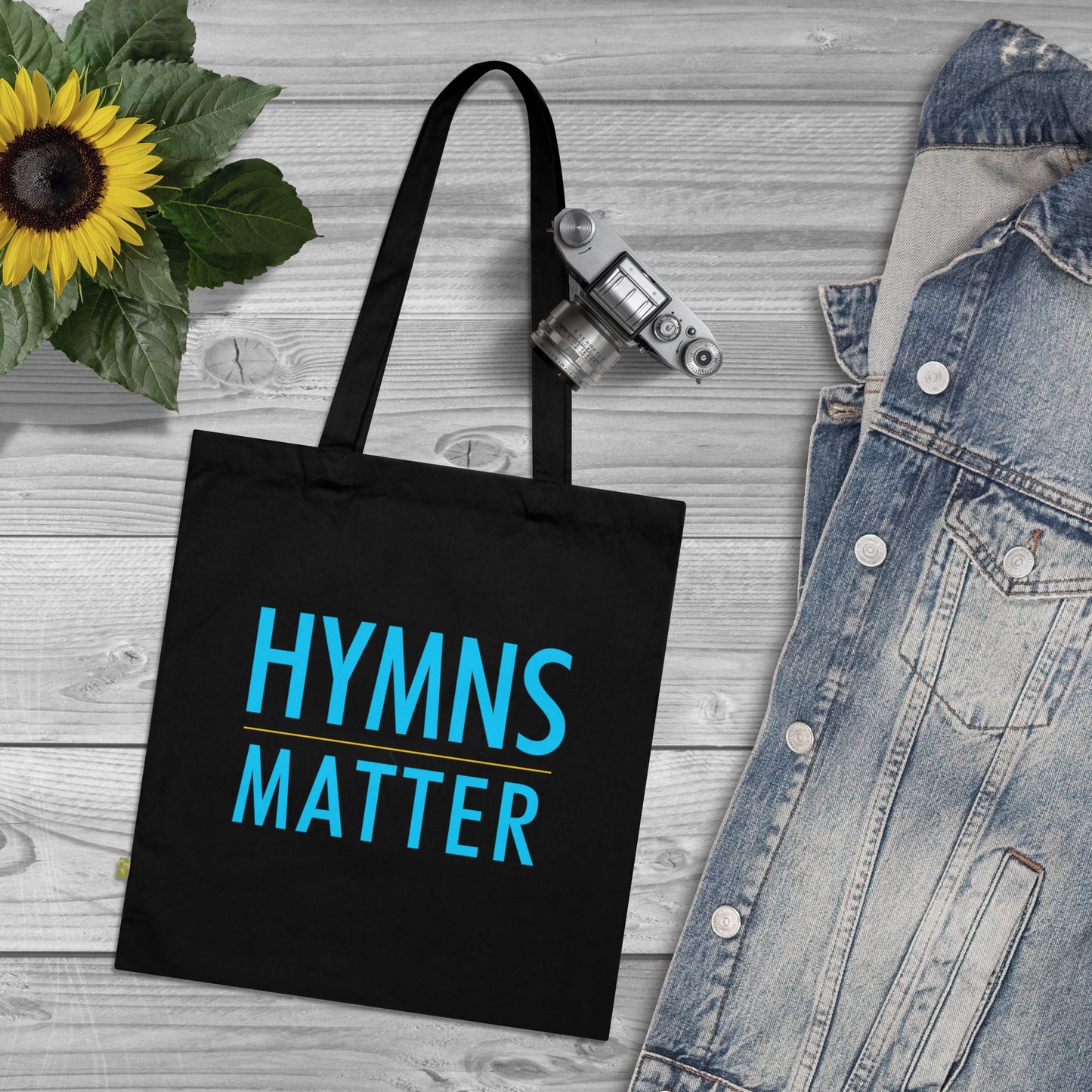 Copy of Faith-Inspired Organic Cotton Tote Bag -Hymns Matter, Reusable Shopper, Gift for Believers, Church Events, [...]