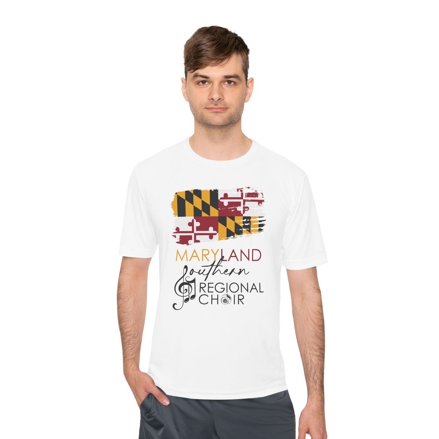 Maryland Southern Regional Choir Unisex Moisture Wicking Tee, Performance Shirt