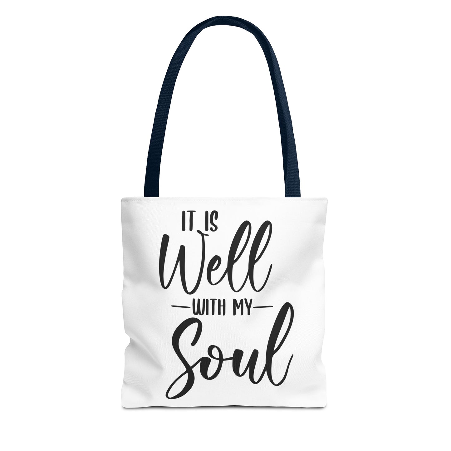 "It Is Well With My Soul" Tote Bag Reusable Shopping Bag, Eco-Friendly Gift, Christain Gift, Daily Use Bag, [...]