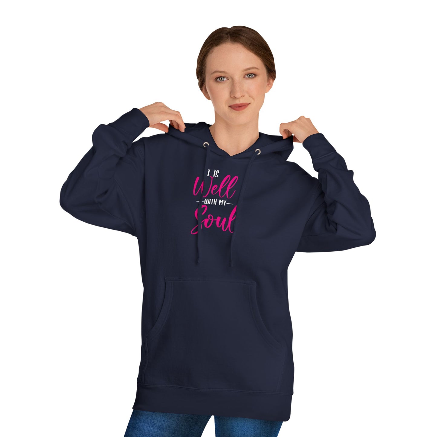 It Is Well With My Soul — Cozy Inspirational Hoodie for Mindfulness & Self-Care