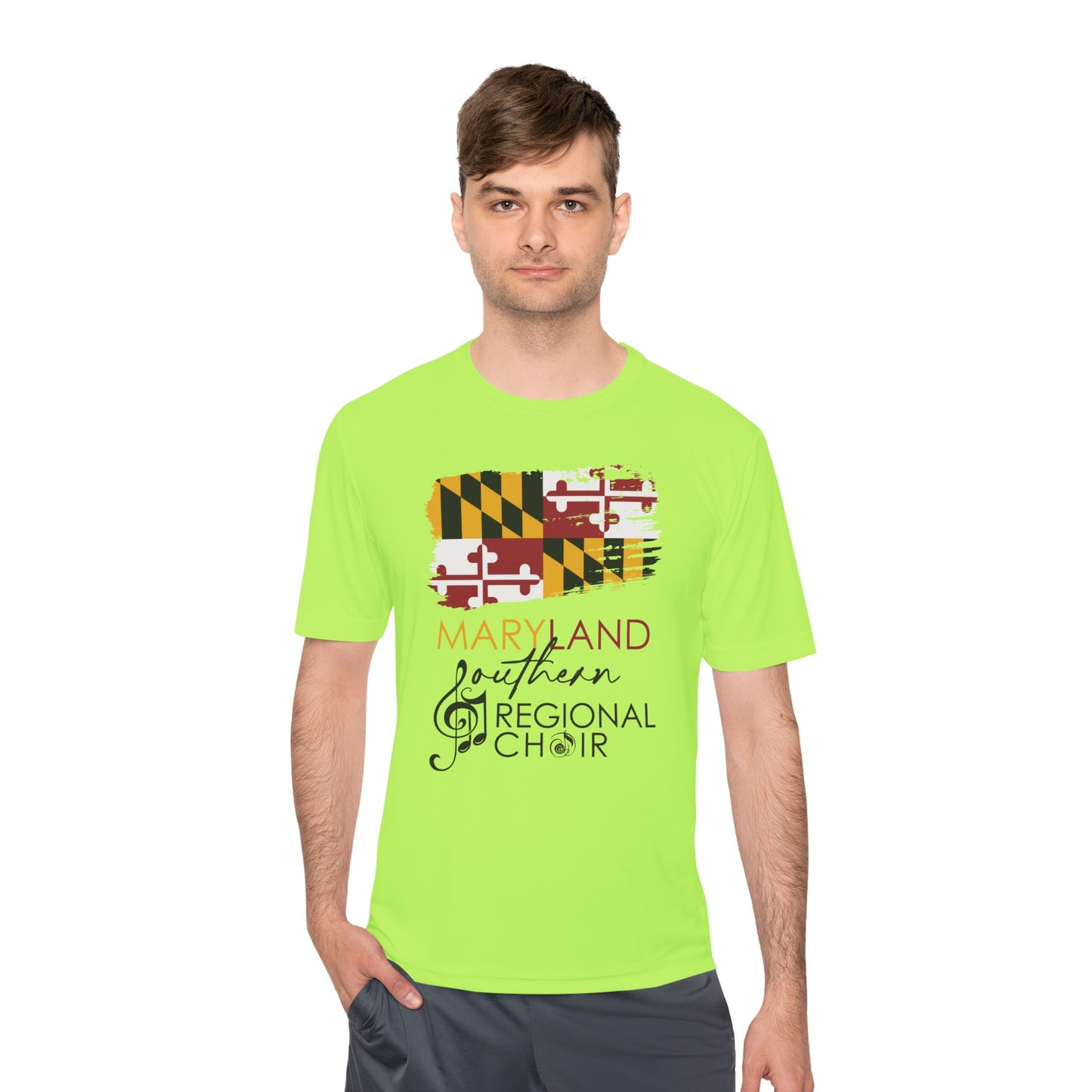 Maryland Southern Regional Choir Unisex Moisture Wicking Tee, Performance Shirt