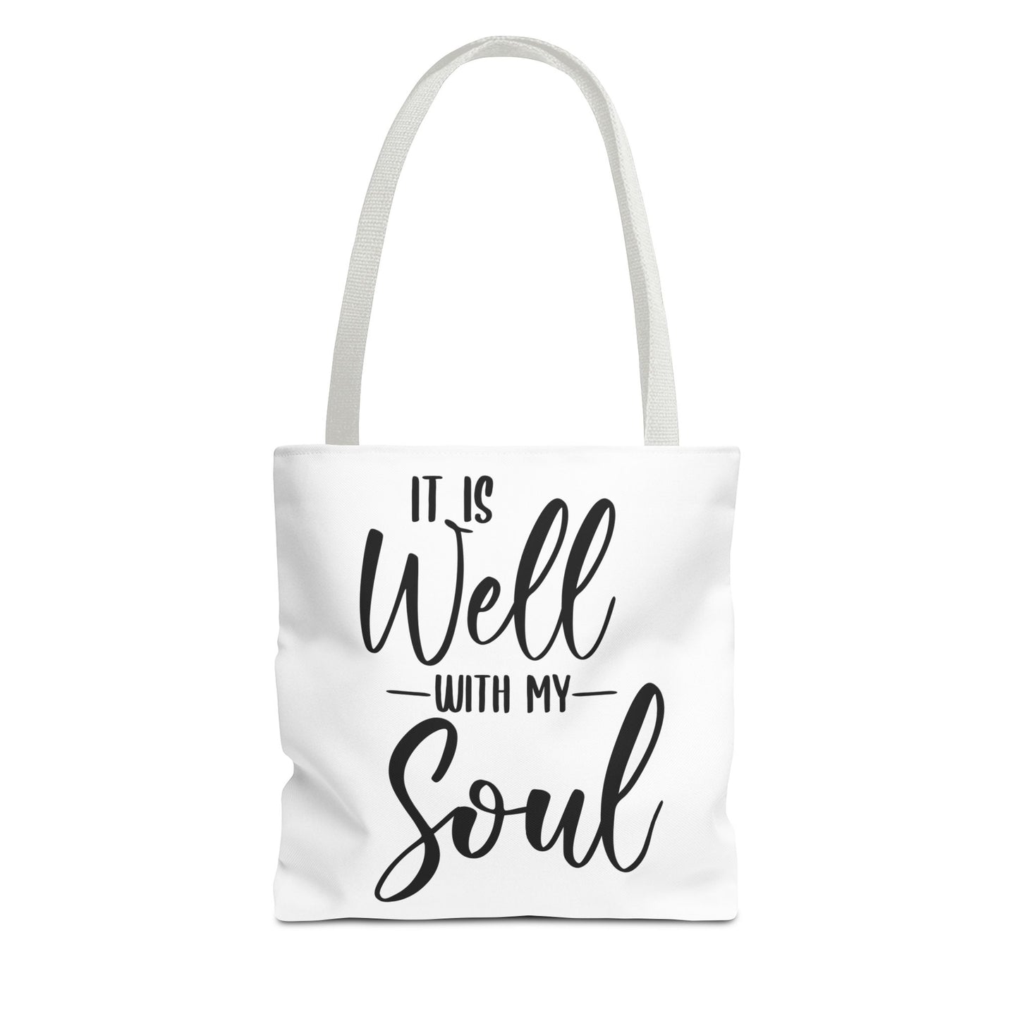 "It Is Well With My Soul" Tote Bag Reusable Shopping Bag, Eco-Friendly Gift, Christain Gift, Daily Use Bag, [...]
