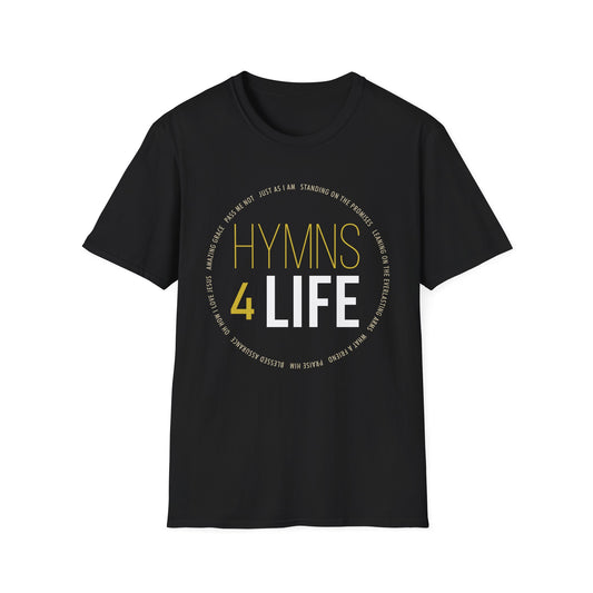 Hymns 4 Life Unisex Softstyle T-Shirt –(Extended Sizes)