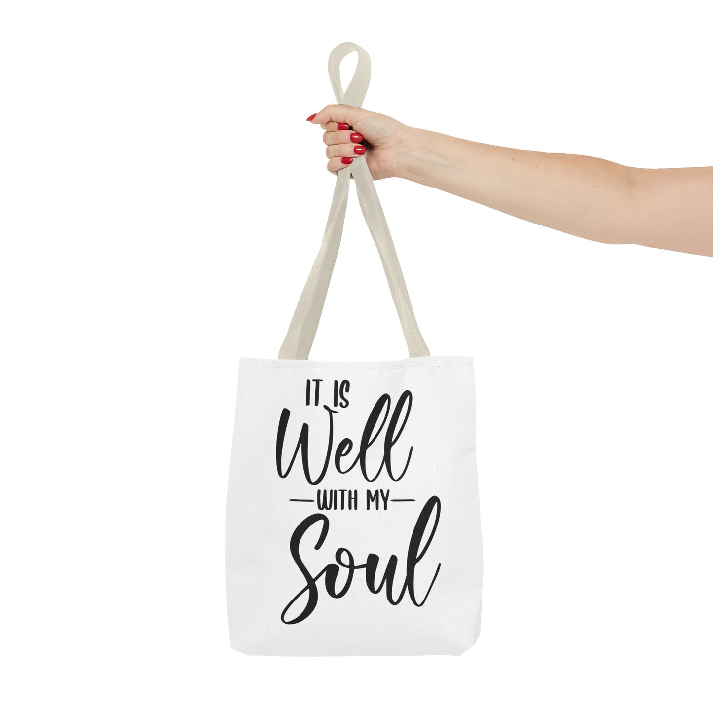 "It Is Well With My Soul" Tote Bag Reusable Shopping Bag, Eco-Friendly Gift, Christain Gift, Daily Use Bag, [...]