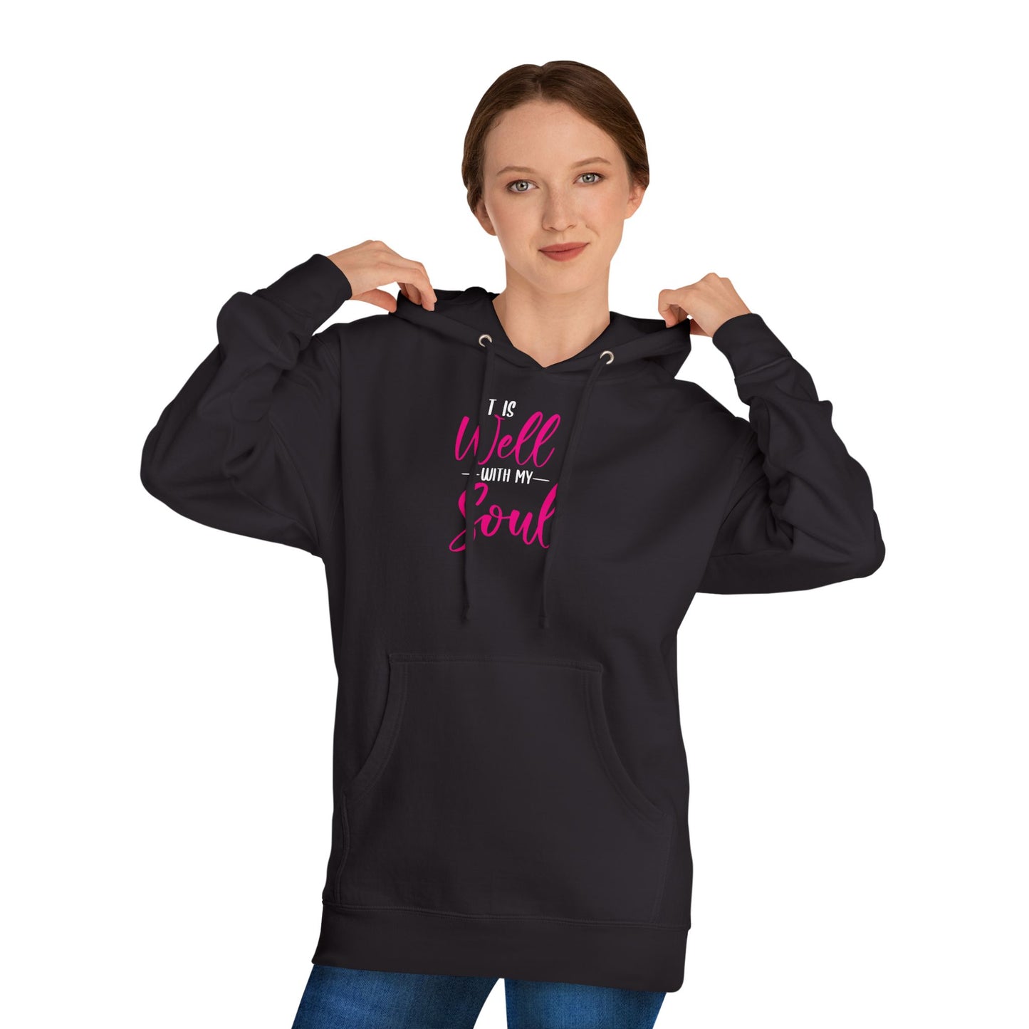 It Is Well With My Soul — Cozy Inspirational Hoodie for Mindfulness & Self-Care