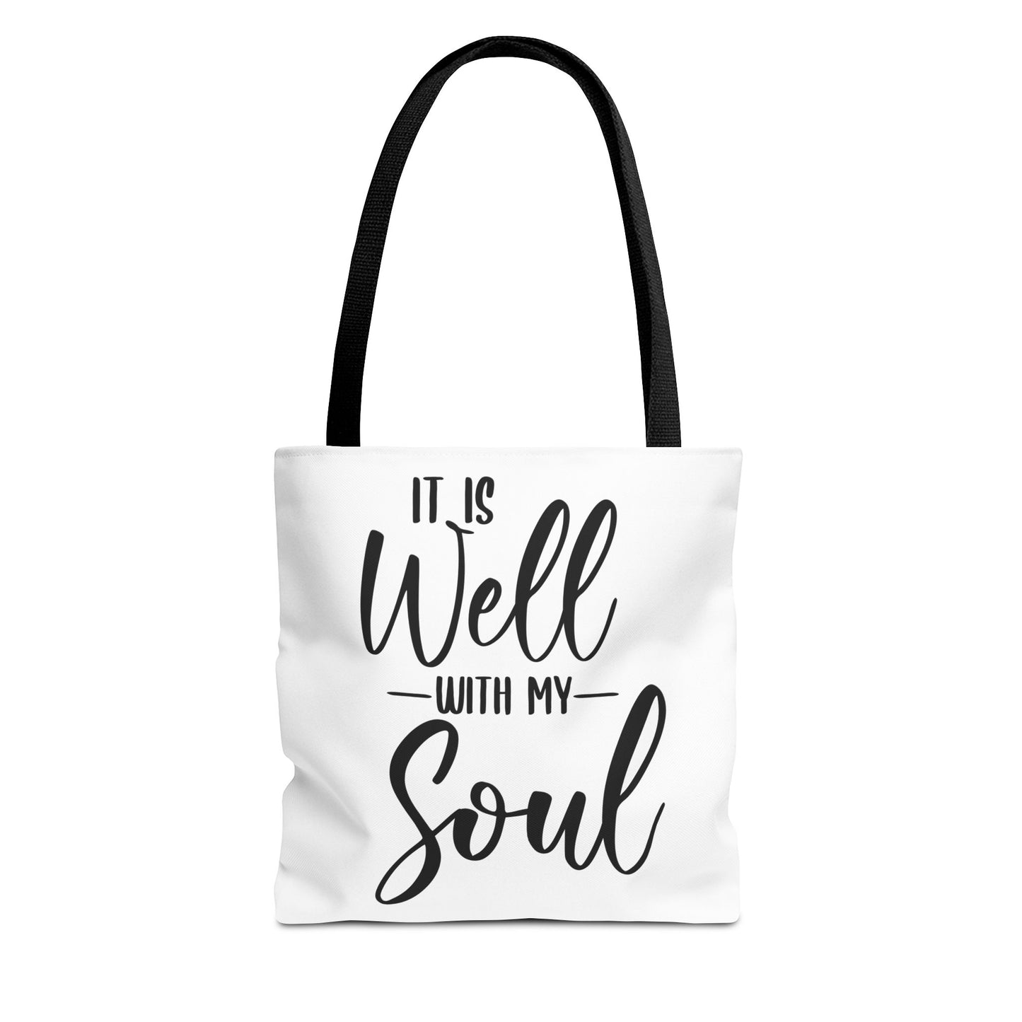 "It Is Well With My Soul" Tote Bag Reusable Shopping Bag, Eco-Friendly Gift, Christain Gift, Daily Use Bag, [...]