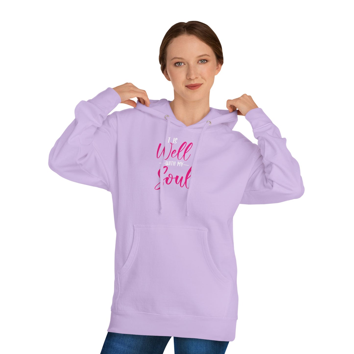 It Is Well With My Soul — Cozy Inspirational Hoodie for Mindfulness & Self-Care