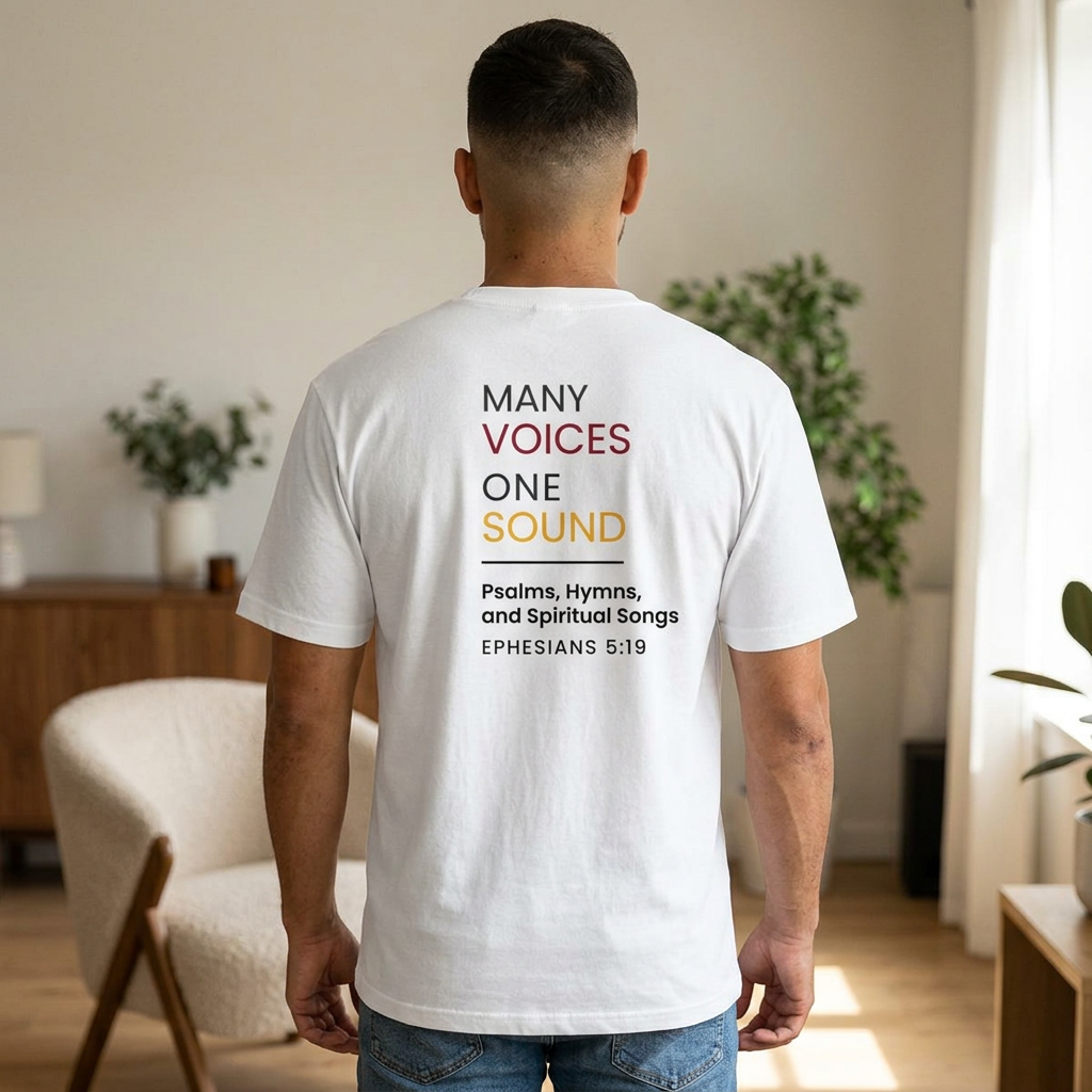MSRC 4th Anniversary Choir Commemorate T-Shirt - Many Voices On