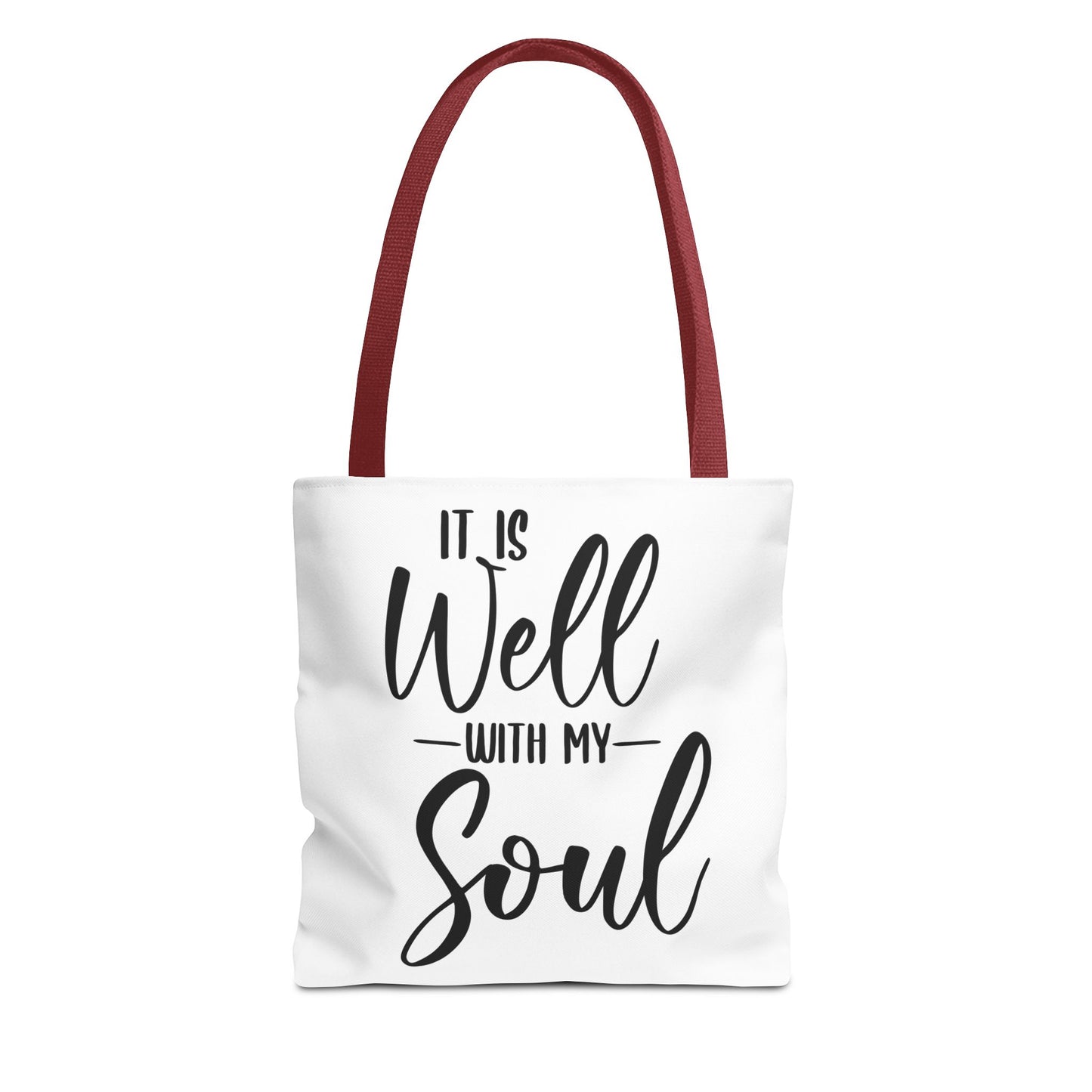 "It Is Well With My Soul" Tote Bag Reusable Shopping Bag, Eco-Friendly Gift, Christain Gift, Daily Use Bag, [...]