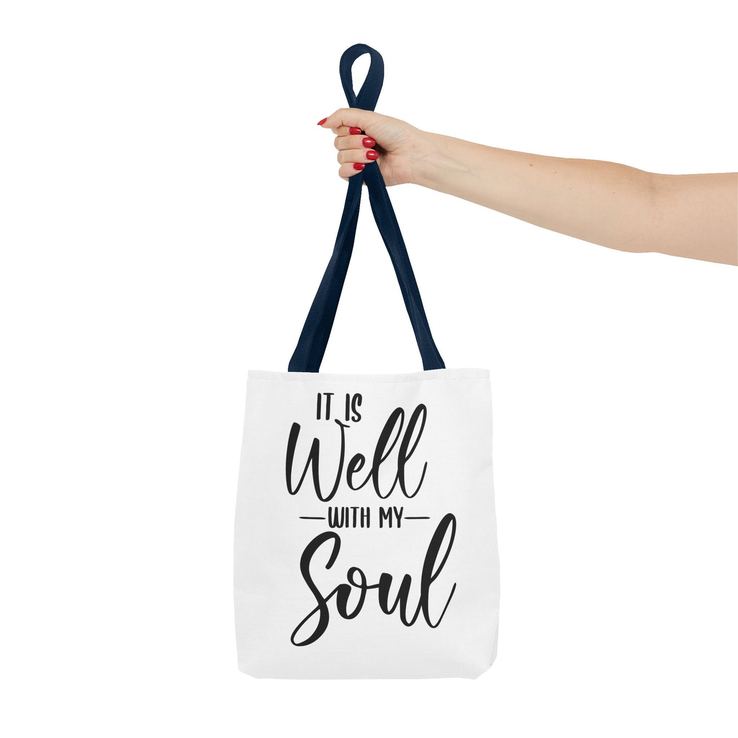 "It Is Well With My Soul" Tote Bag Reusable Shopping Bag, Eco-Friendly Gift, Christain Gift, Daily Use Bag, [...]