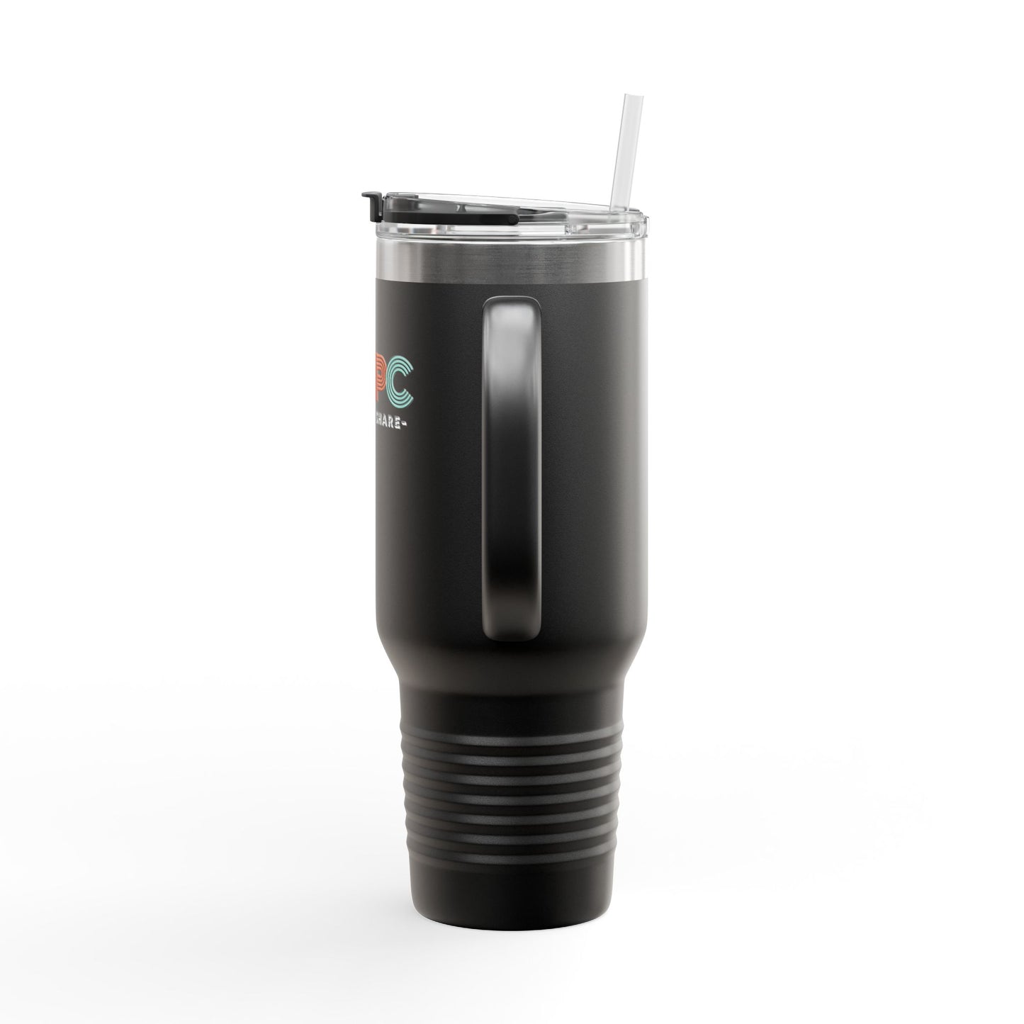 "HWPC Like and Share" Insulated Travel Mug, 40oz