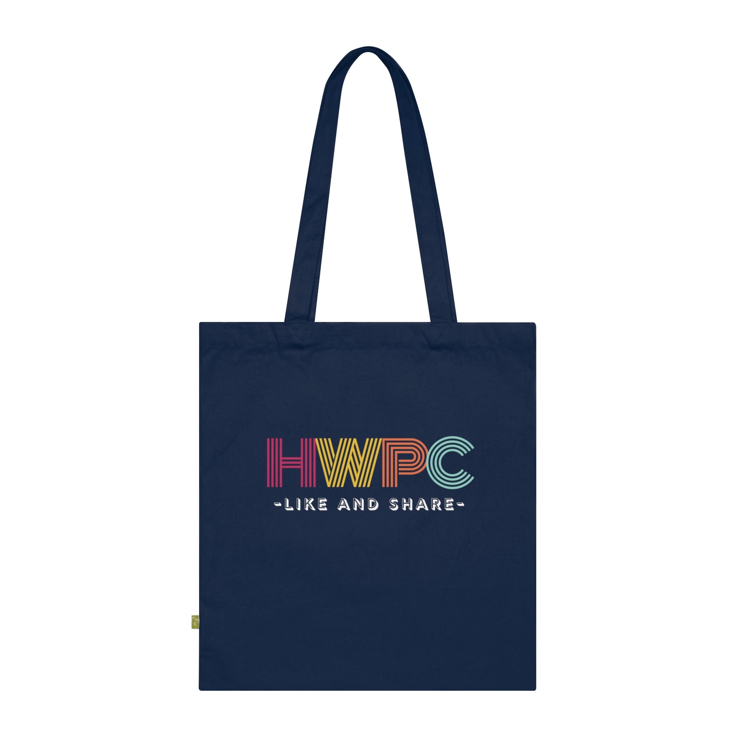 Faith-Inspired Organic Cotton Tote Bag -HWPC Like and Share, Reusable Shopper, Gift for Believers, Church Events, [...]