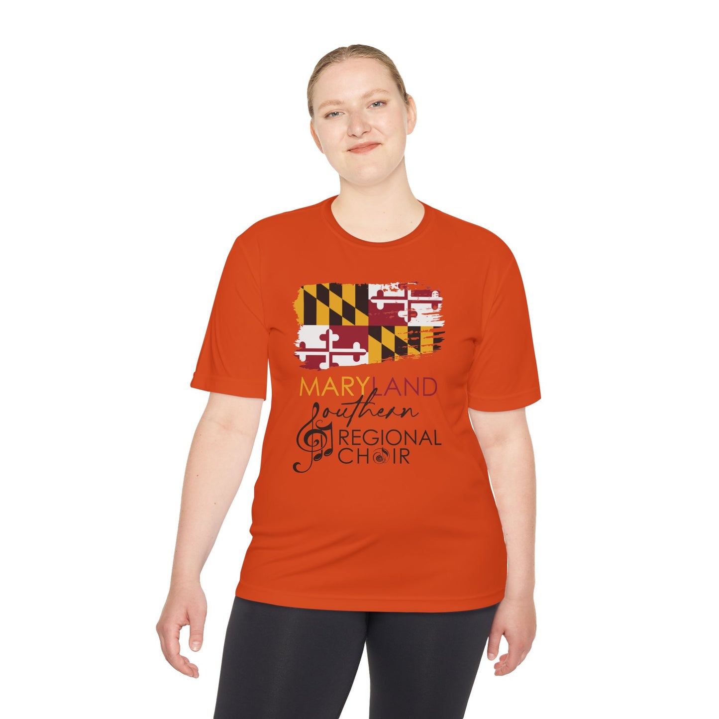 Maryland Southern Regional Choir Unisex Moisture Wicking Tee, Performance Shirt