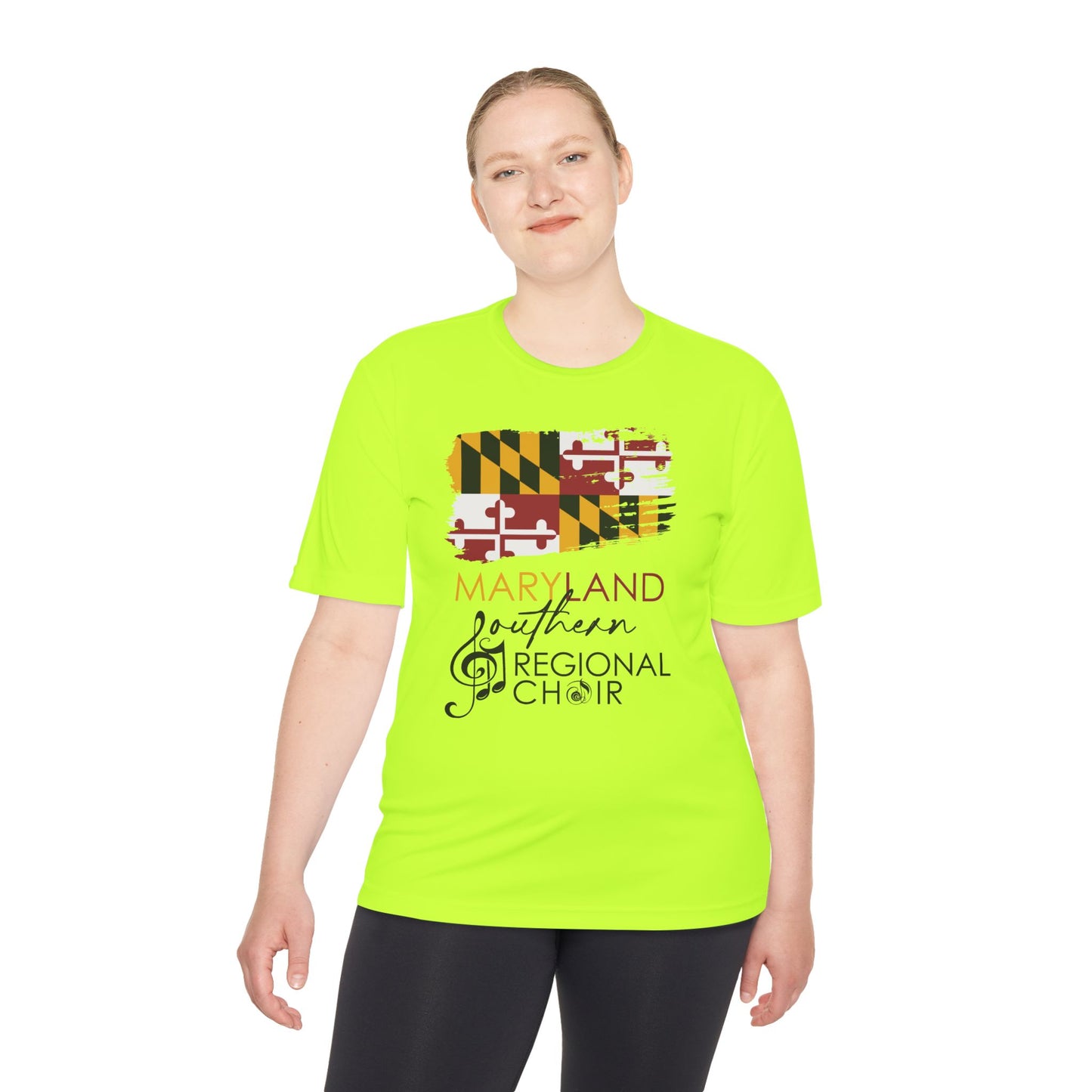 Maryland Southern Regional Choir Unisex Moisture Wicking Tee, Performance Shirt