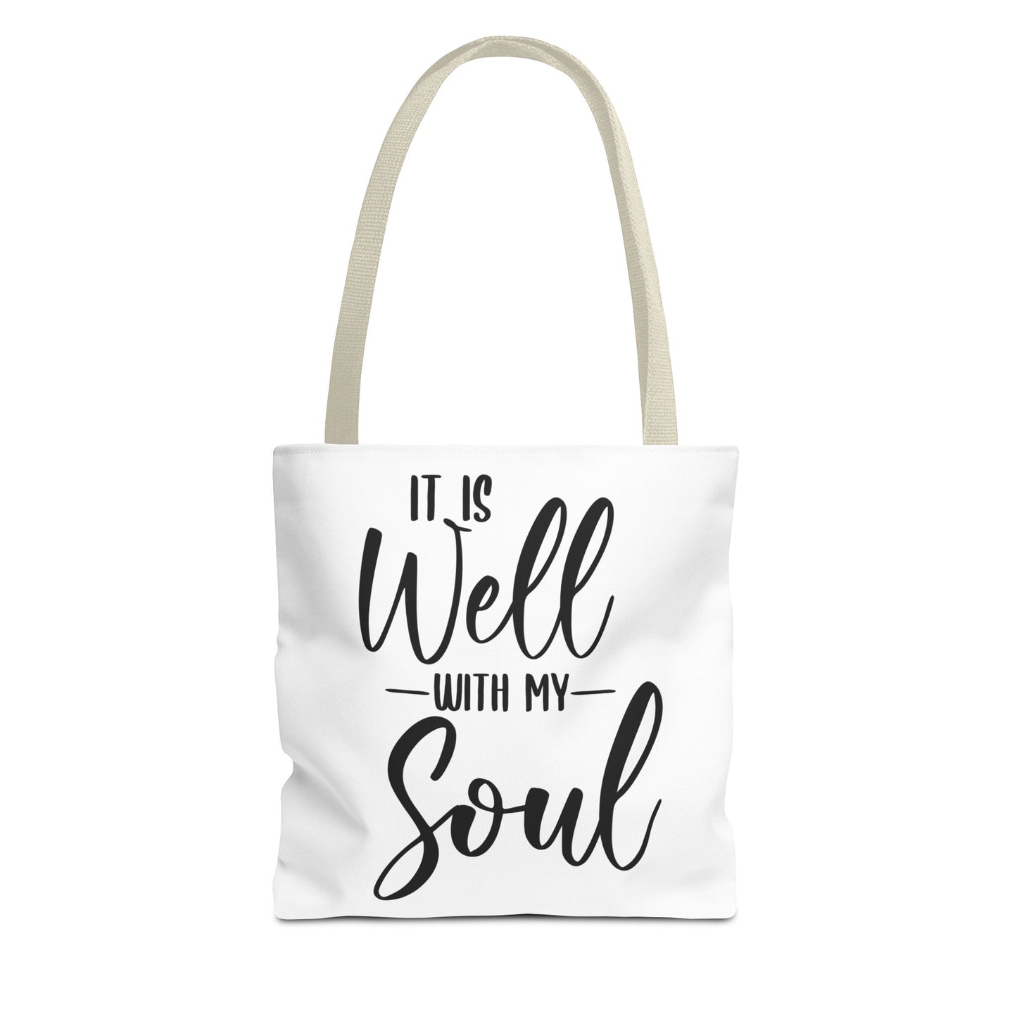 "It Is Well With My Soul" Tote Bag Reusable Shopping Bag, Eco-Friendly Gift, Christain Gift, Daily Use Bag, [...]