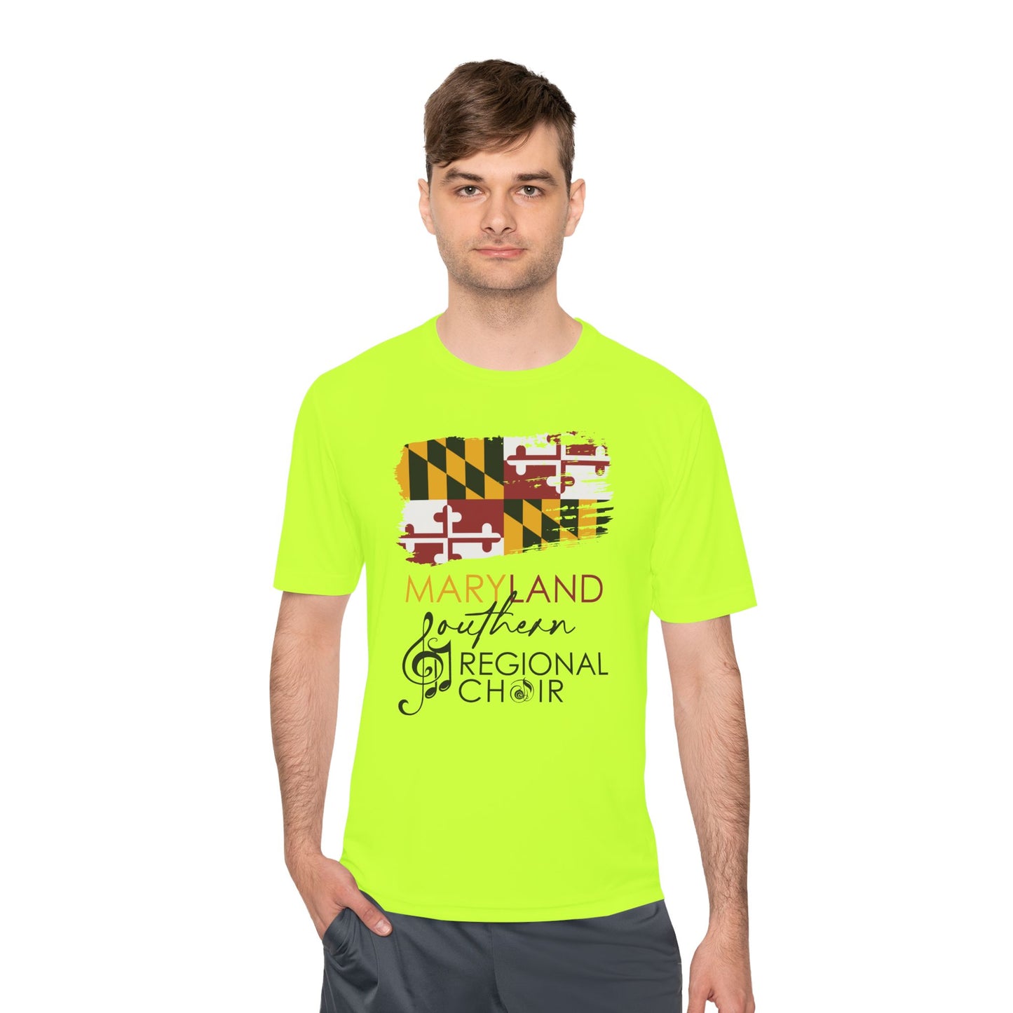 Maryland Southern Regional Choir Unisex Moisture Wicking Tee, Performance Shirt