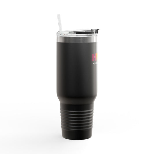 "HWPC Like and Share" Insulated Travel Mug, 40oz