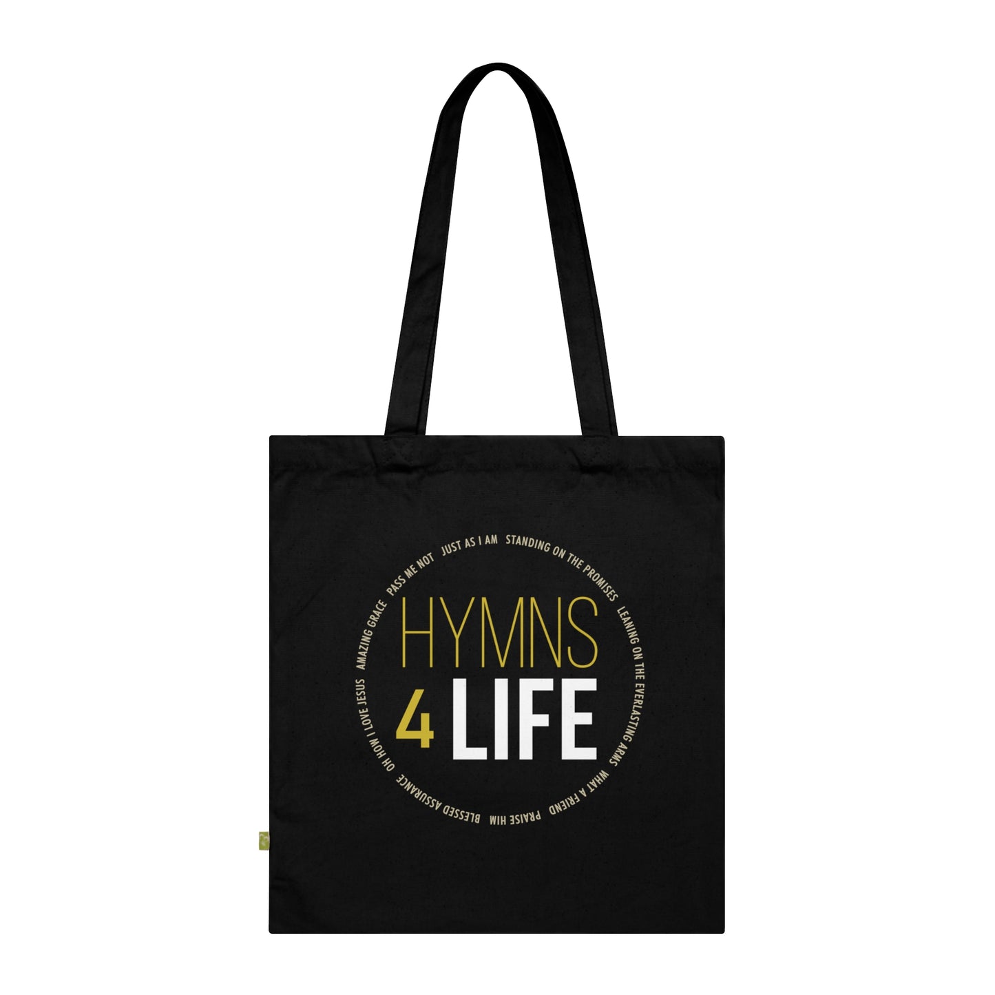 Faith-Inspired Organic Cotton Tote Bag -Hymns For Life, Reusable Shopper, Gift for Believers, Church Events, [...]