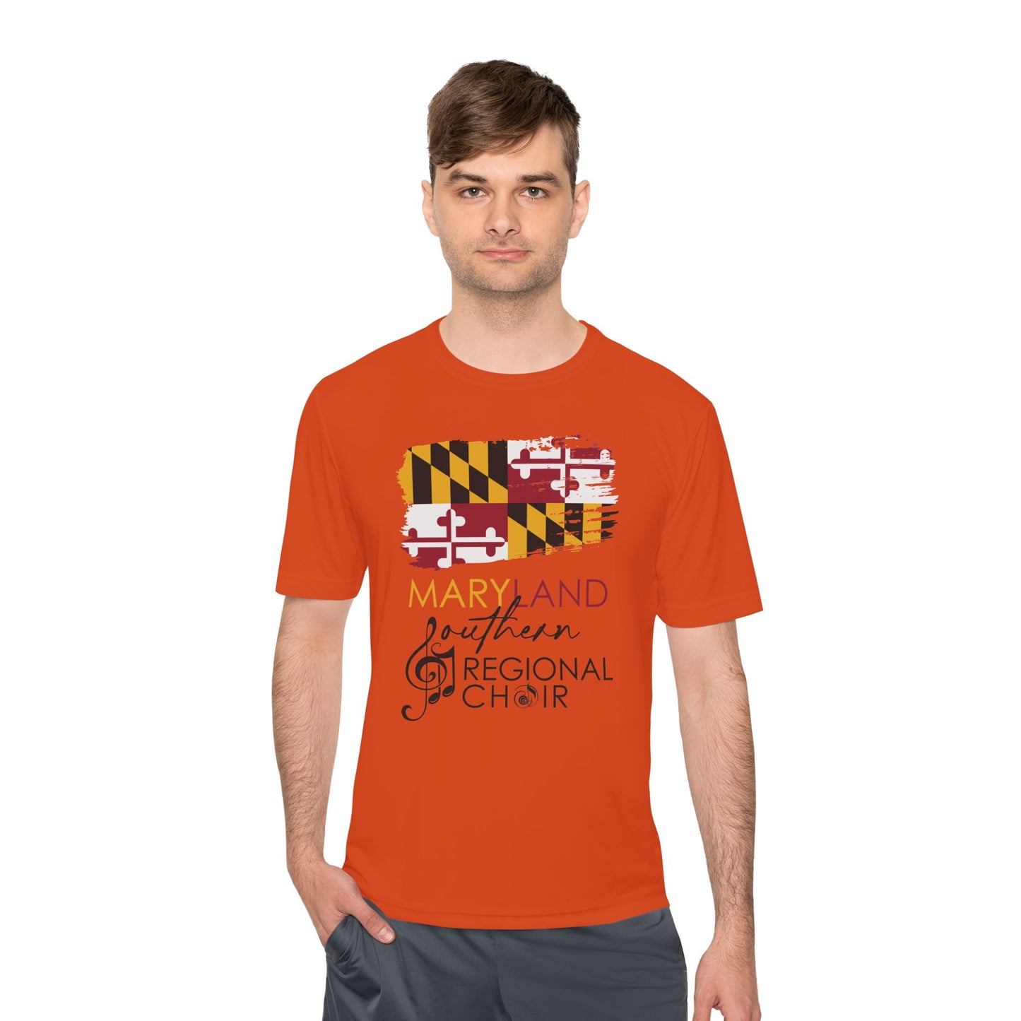 Maryland Southern Regional Choir Unisex Moisture Wicking Tee, Performance Shirt