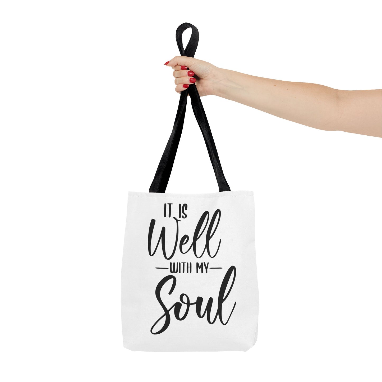 "It Is Well With My Soul" Tote Bag Reusable Shopping Bag, Eco-Friendly Gift, Christain Gift, Daily Use Bag, [...]