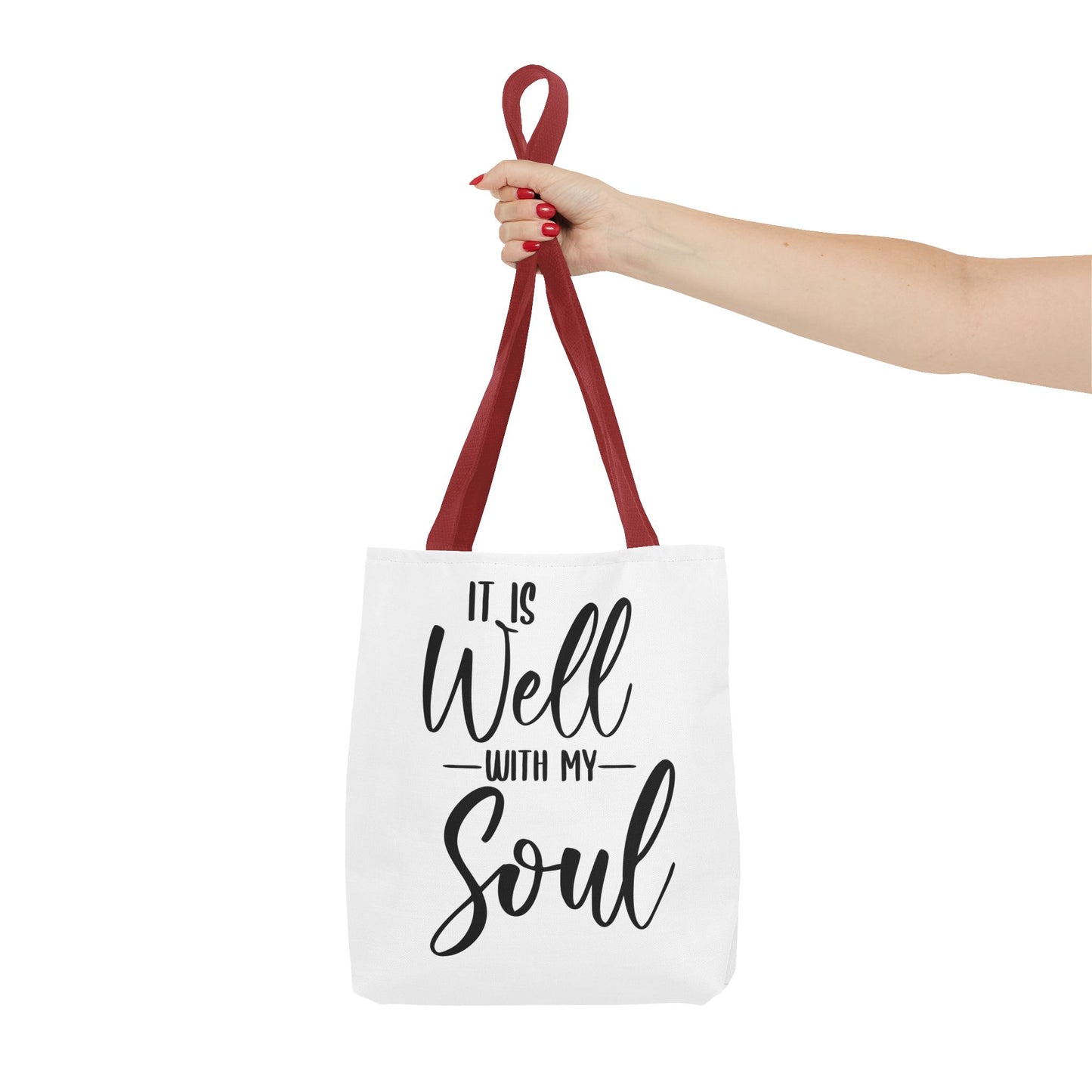 "It Is Well With My Soul" Tote Bag Reusable Shopping Bag, Eco-Friendly Gift, Christain Gift, Daily Use Bag, [...]